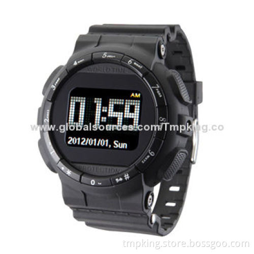 Watch Mobile Phone with 1.4-inch TFT Display and Integrated Handsfree Speaker with Bluetooth and FM